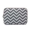 LiSEN LS-525 Wavy Pattern Notebook Liner Bag, Size: 10 inches(Gray)
