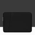 Baona BN-Q004 PU Leather Laptop Bag, Colour: Double-layer Midnight Black, Size: 11/12 inch