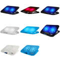 ICE COOREL N106 Laptop Base Adjustment Radiator Dual-Fan Notebook Cooling Bracket, Colour: Standa...