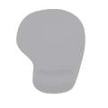 2 PCS Silicone Comfortable Padded Non-Slip Hand Rest Wristband Mouse Pad, Colour: Silver Gray