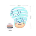 2 PCS Silicone Comfortable Padded Non-Slip Hand Rest Wristband Mouse Pad, Colour: Cow