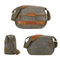 3037 SLR Camera Bag Shoulder Waterproof Messenger Camera Bag(Green)
