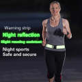Outdoor Adjustable Night Running And Cycling Reflective Waistband, Specification: 5cm Width(Green)