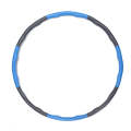 Removable Foam Thin Waist Fitness Ring(Blue Gray 8 Sections)