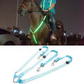 Outdoor Equestrian Equipment LED Light Chest Strap, Specification: Blue