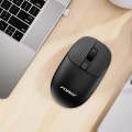FOREV FV-198 4 Keys 1600 DPI Bluetooth 5.0 Mouse(Black)