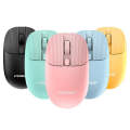 FOREV FV-198 4 Keys 1600 DPI Bluetooth 5.0 Mouse(Pink)