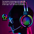 FOREV G99 USB RGBHead-Mounted Wired Headset With Microphone, Style: Standard Version (Colorful Li...