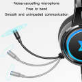 Heir Audio Head-Mounted Gaming Wired Headset With Microphone, Colour: X9 Double Hole (Black)