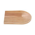 Small Elliptical  Wooden Tray Photography Shooting Props