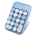 MOFii X910 2.4G 18 Keys 1600 DPI Wireless Numeric  Keypad(Blue)