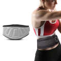 Sports Waist Support Squat Weightlifting Training Belt, Size: M(Grey)