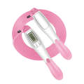 Sport Electronic Counting Wire Skipping Rope, Style: Wired Wire Rope Pink