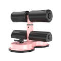 Sit-Up Aid Exercise Abdominal Fitness Device, Specification: Pink Double Suction Cup