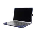 Multifunctional PU Leather Laptop Case With Stand Function, Color: 13.3 inch Blue