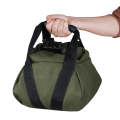 Canvas Weightlifting Fitness Sandbag(Green)