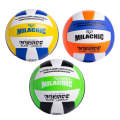 MILACHIC 0845 Volleyball For Student Exams Indoor Competition Volleyball(Orange Blue 6912)