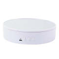 15cm Adjustable Speed Rotating Display Stand Props Turntable(White Mirror)