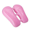 X001 Home Sports Fat Reduction Inflatable Stepper(Hibiscus Pink)