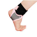 1 Pair Carbon Soft Armor Sports Ankle Protectors For Men and Women, Specification: M (Pink)