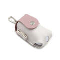 Splicing Leather Portable Mini Golf Protective Bag(Pink)