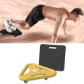 Fitness Multi-function Universal Triangle Abdominal Plate(Yellow)