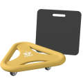 Fitness Multi-function Universal Triangle Abdominal Plate(Yellow)