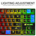 ZIYOU LANG T87 Gaming Luminous Wireless Keyboard and Mouse Set(Black)