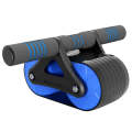 Automatic Rebound Double Wheel Abdominal Fitness Wheel(Blue)