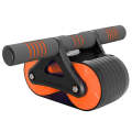 Automatic Rebound Double Wheel Abdominal Fitness Wheel(Orange)