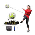 No. 4 Soccer Trainer Bump Rebound Catch Pass Children Auxiliary Exercise Equipment(White)