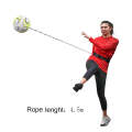No. 4 Soccer Trainer Bump Rebound Catch Pass Children Auxiliary Exercise Equipment(White)