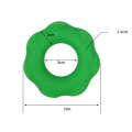 Hand Exercise Massage Bump Gear Type Silicone Grip Ring, Style: 50LB (Dark Green)