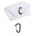Hook Towel + Club Cleaning Brush Golf Cleaning Set(White)
