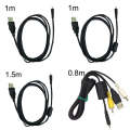 20 PCS 8Pin SLR Camera Cable USB Data Cable For Nikon UC-E6, Length: 0.8m With AV