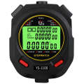 YS 3 Rows Display Luminous Stopwatch Timer Training Referee Stopwatch, Style: YS-1100 100 Memories