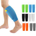 Sweat-Absorbing Breathable Insert Socks Calf Guard Socks Football Protective Gear(Black M)