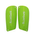 Football Shin Pads Reinforced Shin Pads Sports Calf Pads(Green S)