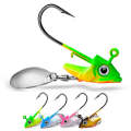 Lead Material Fish Shape Anti-hanging Bottom Hook, Specification: 15g(Green)