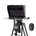 Portable Camera SLR Photography Large Screen Teleprompter(Black)