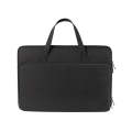 ST13 Waterproof and Wear-resistant Laptop Bag, Size: 13.3 inches(Mysterious Black)
