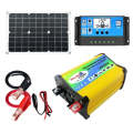 Saga Generation 1 Home Solar Generator Inverter+30A Controller+18W 12V Solar Panel, Specification...