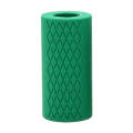 Dumbbell Barbell Grip Silicone Thick Bar Handles(Green)