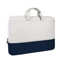 ST12 Waterproof Portable Laptop Case, Size: 13.3 inches(Navy Blue Gray)