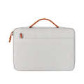 ND02S Adjustable Handle Waterproof Laptop Bag, Size: 14.1-15.4 inches(Elegant Gray)