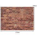 2.1m X 1.5m Retro Red Brick Wall Photo Background Party Photography Background Cloth