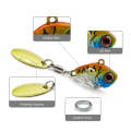 HENG JIA Distant Rotation Sequin VIB Fake Bait, Specification: 9g(6 Colors)