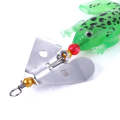 2 Sets HENGJIA SP011 7cm 6g Frog Soft Fish Sequins Freshwater Single Hook Bionic Bait(4 Colors)