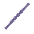 Dual-Purpose Spring Arm Force Massage Stick Muscle Relaxation Roller(Light Purple)