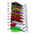 HENGJIA VI022 10g 6cm Plastic VIB Lure Hard Bait With Sound Beads(5)